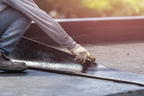 Professional Basement Waterproofing technician working in Florence, NJ